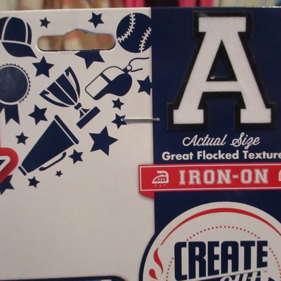 Iron On Letters 4 Packs - Picture 4 of 4